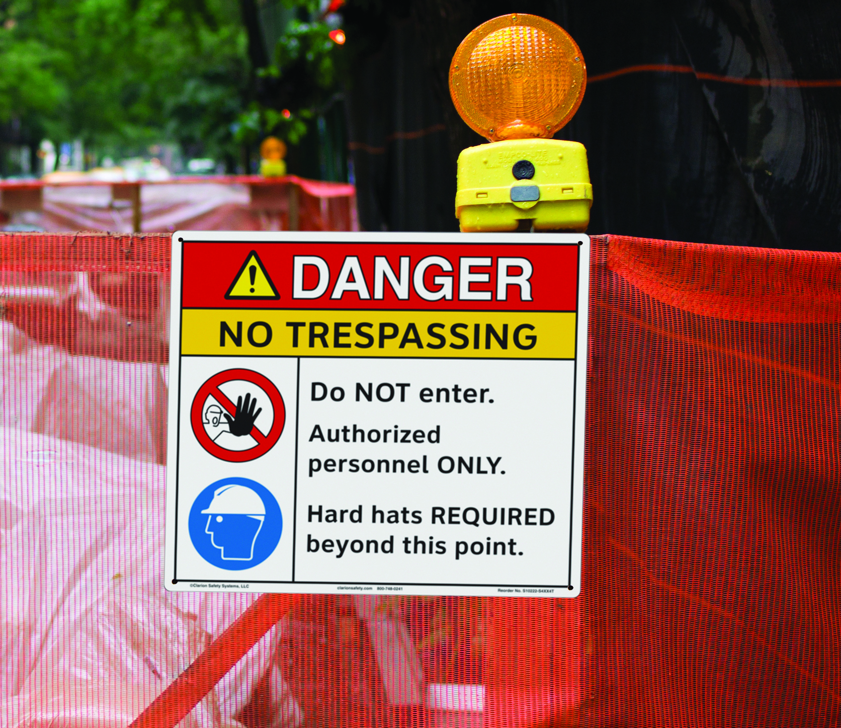 construction PPE sign