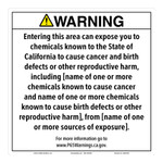 Prop 65 Signs