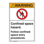 Confined Space Labels