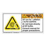 Radiation (UV IR RF) Labels