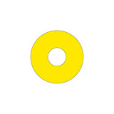 Emergency Stop (65mm Circle W/22.5mm Hole) Label (ES65-22.5B)