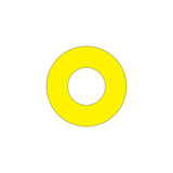 Emergency Stop (65mm Circle W/30.6mm Hole) Label (ES65-30.6B)