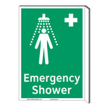 Emergency Shower Sign (F1038F-)