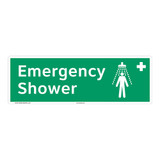 Emergency Shower Sign (F1041)