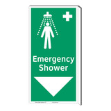 Emergency Shower Sign (F1042F-)
