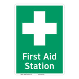 First Aid Station Sign (F1053-)