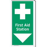 First Aid Station Sign (F1057F-)
