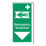 Emergency Stretcher Sign (F1067F-)