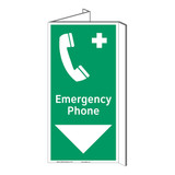 Emergency Phone Sign (F1072P-)
