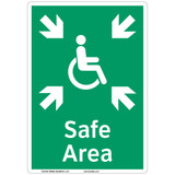 Safe Area Sign (F1092-)