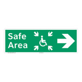 Safe Area Sign (F1093-)