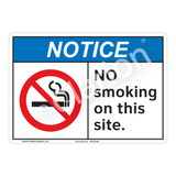 Notice No Smoking Sign (F1111-)