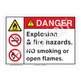 Danger/Explosion Sign (F1158-)