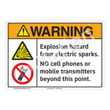 Warning Explosion Sign (F1160-)