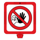 Stay Clear Sign (F1283-)