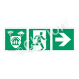 Storm Shelter Sign (F1305-)