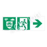 Storm Shelter Sign (F1306-)