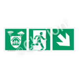 Storm Shelter Sign (F1307-)