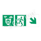 Storm Shelter Sign (F1308-)