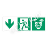 Storm Shelter Sign (F1314-)