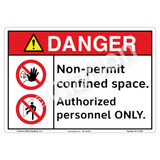 Danger/Non-Permit Sign (F1325-)