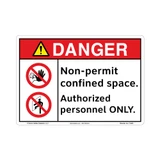 Danger/Non-Permit Sign (F1325-)