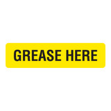 Grease Here Label (Grease-)