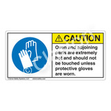 Caution/Oven And Adjoining Parts Label (H6033-EJCH)