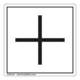 Plus/Positive Polarity Label (IEC5005a-)