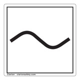 Alternating Current/AC Label (IEC5032a-)