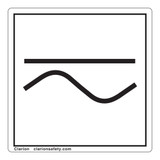 Both Direct And Alternating Current Label (IEC5033a-)