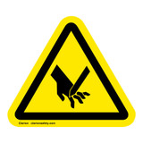 Cutting of Fingers/Angled Blade Label (IS1000-)