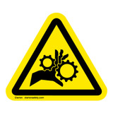 Hand Entanglement/Rotating Gears Label (IS1014-)