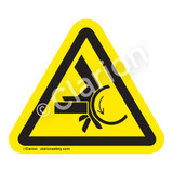 Hand Crush/Roller Pinch Point Label (IS1043-)