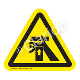 Hand Crush/Force From Below Label (IS1054-)