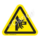 Hand Crush/Force From Right Label (IS1073-)