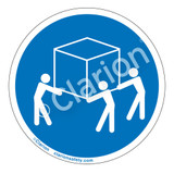 Use Three Person Lift Label (IS5132-)