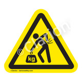 Lifting Hazard Label (IS5158-)