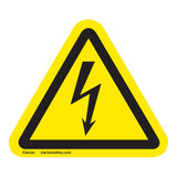 Electrical Shock Electrocution Label