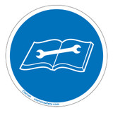 Read Technical Manual Label (IS6018-)