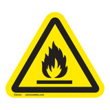 Flammable Material Label (IS6020-)