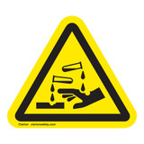 Corrosive Material Label (IS6023-)