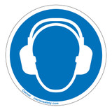 Wear Ear Protection Label (IS6030-)