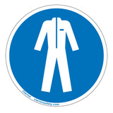 Wear Protective Clothing Label (IS6056-)