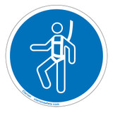 Wear Safety Harness Label (IS6144-)