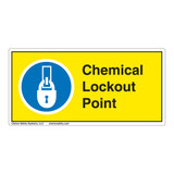 Chemical Lockout Point Label (LP004-)