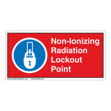 Non-Ionizing Radiation Lockout Point Label (LP008-)