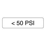 <50 PSI Label (P050-)