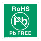 RoHS Pb Free Label (ROHSEU-15)