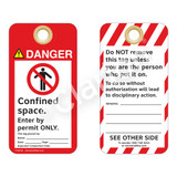 Danger/Confined Space Tag (ST1007a-1)